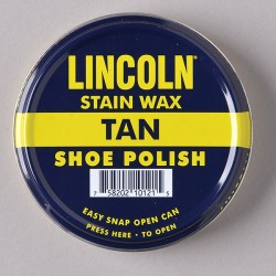 LINCOLN DARK BROWN SHOE WAX