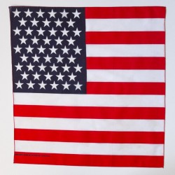 BANDANNA USA FLAG made in USA