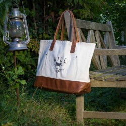 BRIEFCASE by BECKEL CANVAS - made in USA