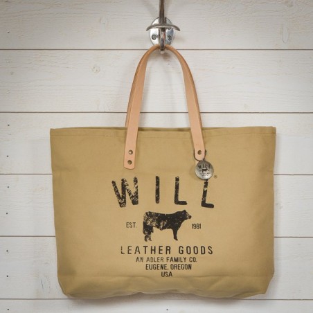 Shopping bag "WILL LEATHER GOOD" - made in USA