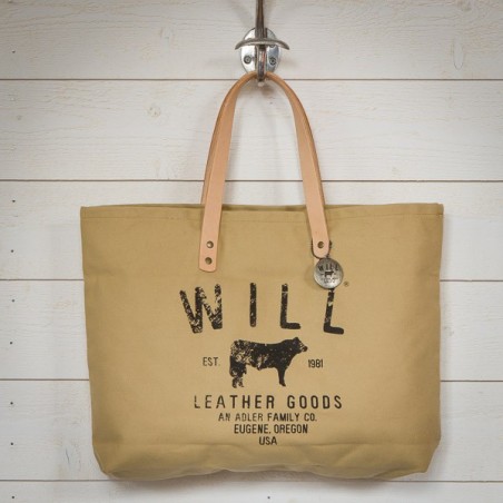 Utility tote "Will Leather Goods"  made in USA