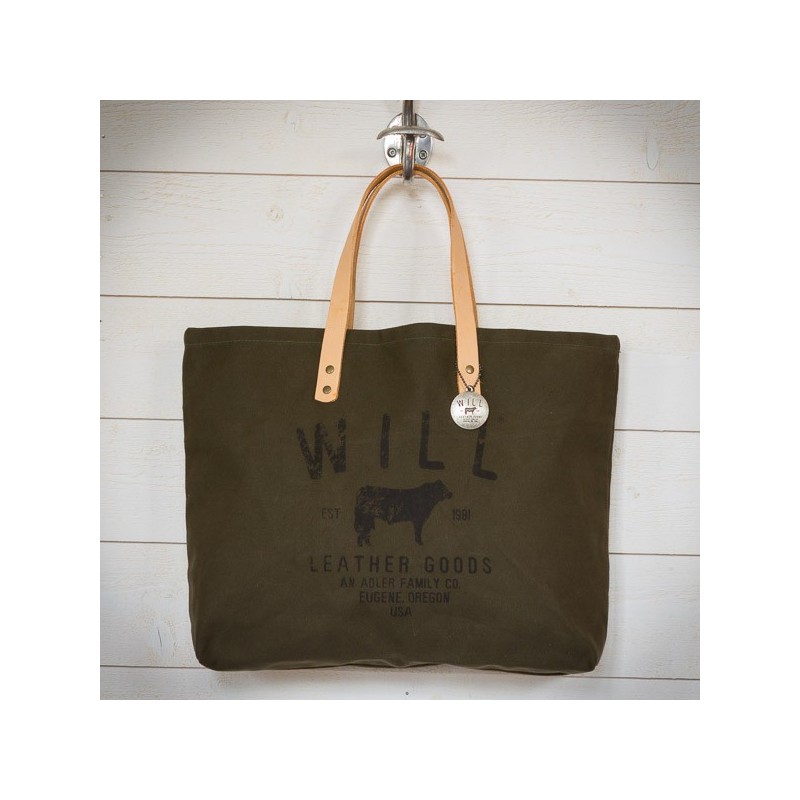 Utility tote "Will Leather Goods"  made in USA