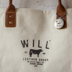 Utility tote "Will Leather Goods"  made in USA