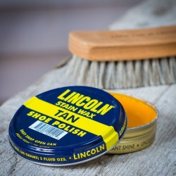 LINCOLN DARK BROWN SHOE WAX