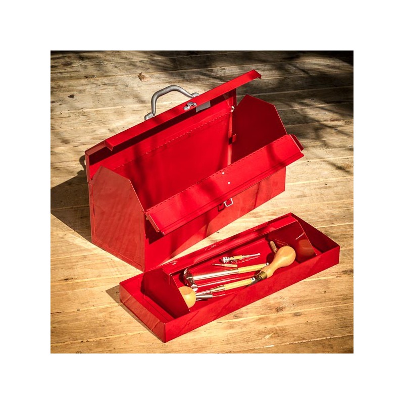 Red Metal tool box made in USA ⎟