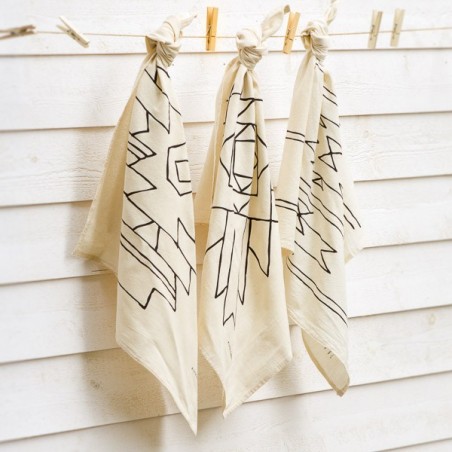 Tea Towel 100% Linen "Easy as a pie" made in USA