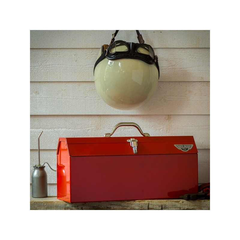Red Metal tool box made in USA ⎟