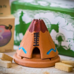 Teepee with Pinon natural wood incense