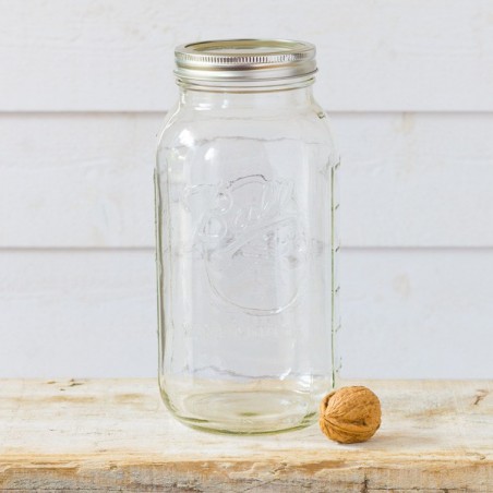 Bocal Mason Jar Wide Mouth 64oz Made in USA