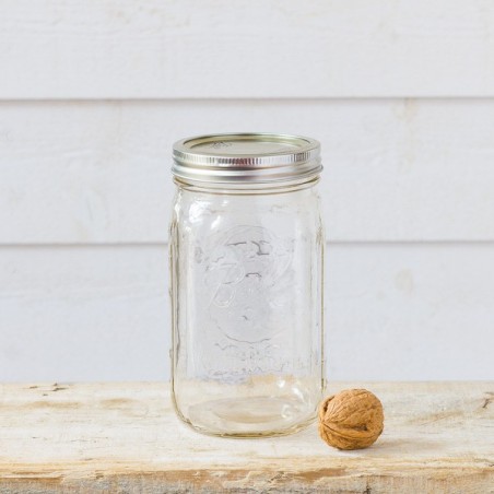 Bocal Mason Jar Wide Mouth  - 32oz - made in USA