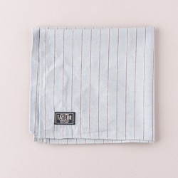 SQUARE SEAFOAM NAVY & WHITE STRIPES by TAYLOR SUPPLY Co      