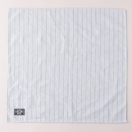 SQUARE SEAFOAM NAVY & WHITE STRIPES by TAYLOR SUPPLY Co      