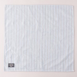 SQUARE SEAFOAM NAVY & WHITE STRIPES by TAYLOR SUPPLY Co      