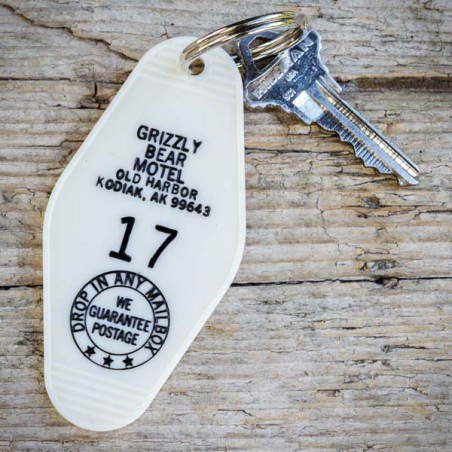 MOTEL KEY TAG made in USA