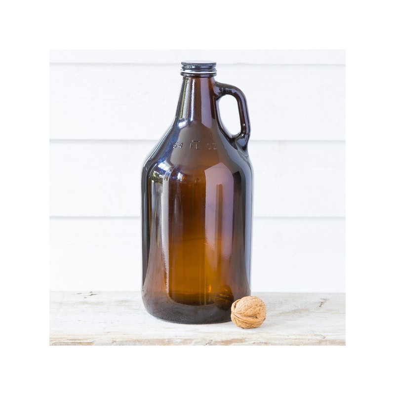 32 oz Graduated Dairy French Square Bottle