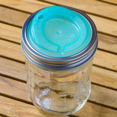 Cuppow Canning Jar Drinking Lid - Wide Mouth - made in USA 