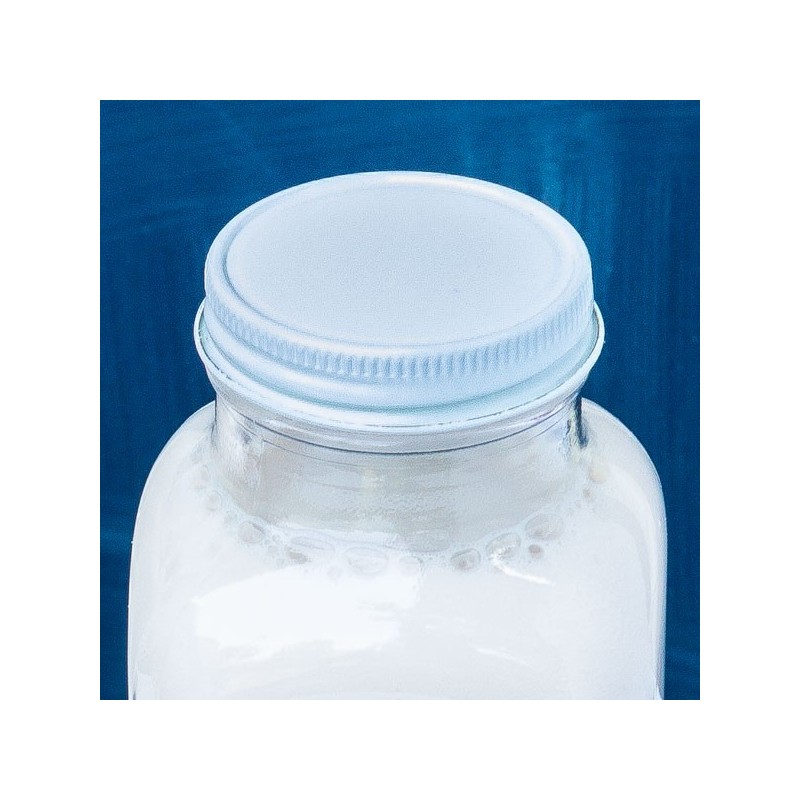 White lid for Dairy Square Bottle