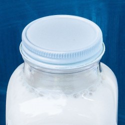 White lid for Dairy Square Bottle