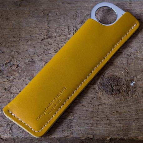 Etui peigne Austin Yellow made in USA Etui peigne Austin Yellow made in USA