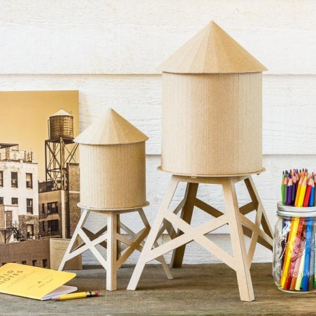 Boundless Brooklyn Water Tower Model Kit  (L) size