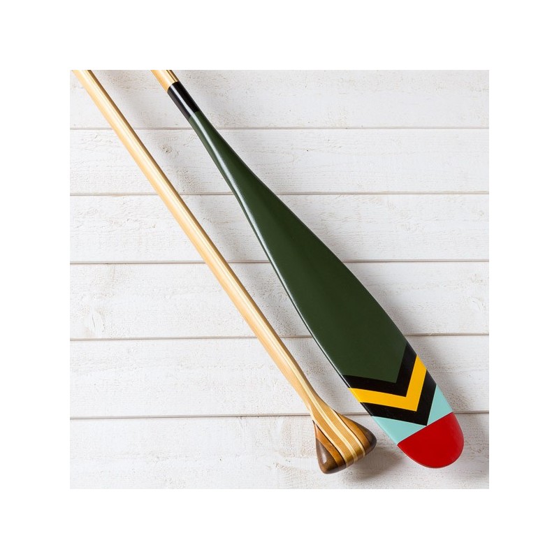 Artisan Painted Paddle handmade in USA ⎜SANBORN CANOE ⎜LE 