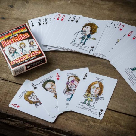 Playing Cards for Rock 'n Roll fans made in USA