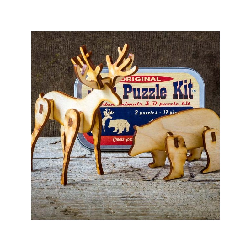 J.J.’s Wildlife Puzzle Kit made in USA