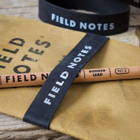 Pack de 12 élastiques noir FIELD NOTES Original - Made in USA