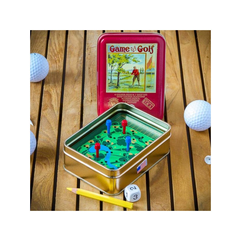 Game of Golf Vintage Game Tin made in USA ⎟LE COMPTOIR AMERICAIN