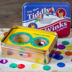 Tiddly Winks in a Classic Toy Tin made in USA