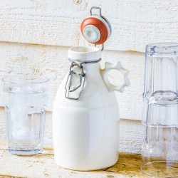 Growler 32oz (0.960L)Gloss White