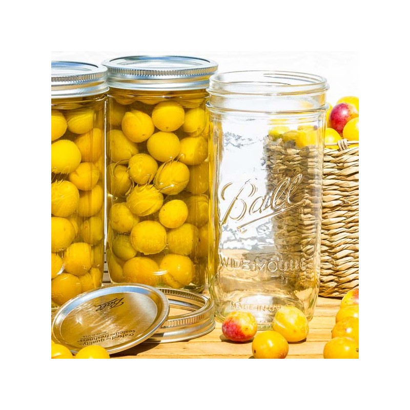BOCAL POT MASON JAR 24OZ WIDE MOUTH⎟ MASON JAR BALL⎟ LE COMPTOIR