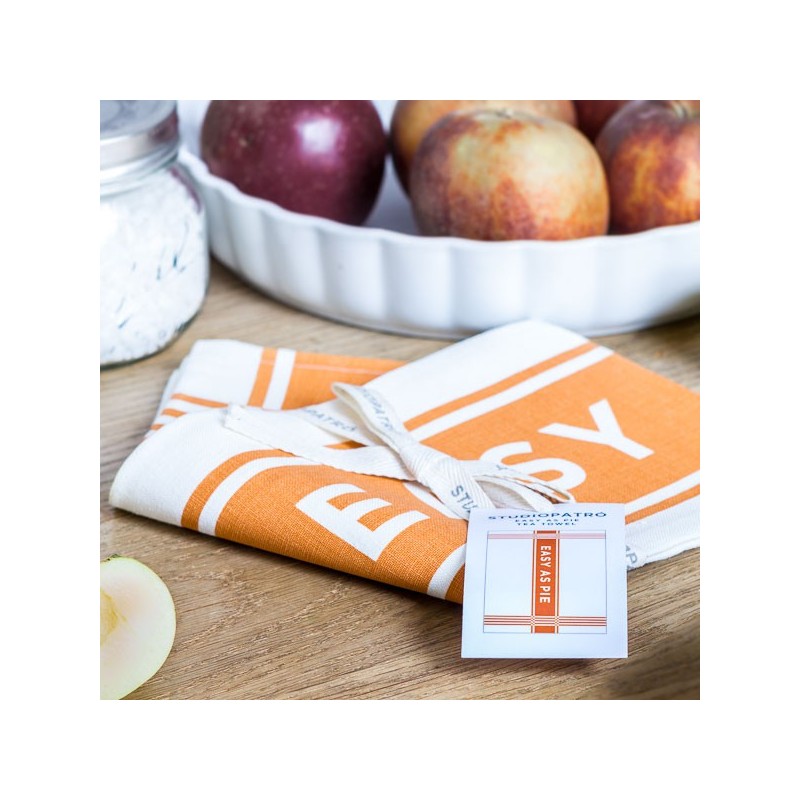 Tea Towel 100 Linen Easy As A Pie Made In Usa