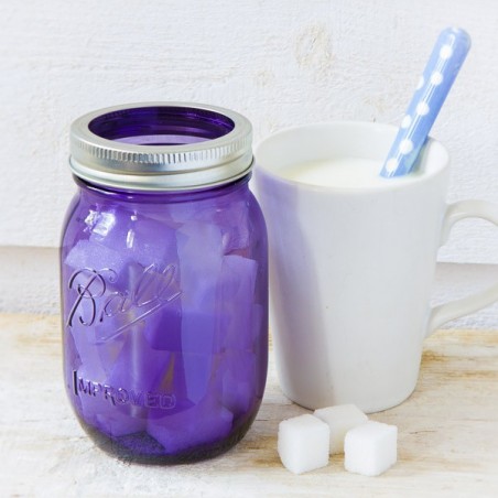 Mason Jar Regular PURPLE 16oz  USA