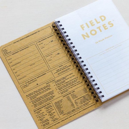 Week Planner FIELD NOTES