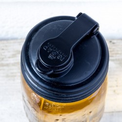 reCAP Mason Jars Cap Regular - Black - Made in USA