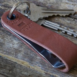 Snake Bite Keychain Bottle Opener - Brown Made in U.S.A