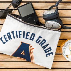 Pochette coton "Certified Grade A" - made in USA