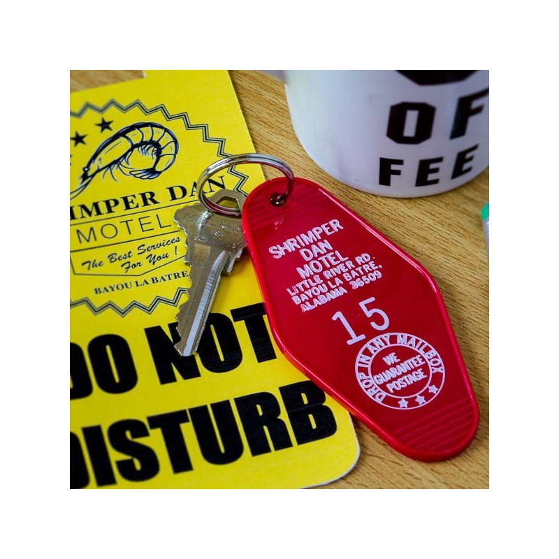 PORTE CLEF SHRIMPER DAN MOTEL Alabama made in USA