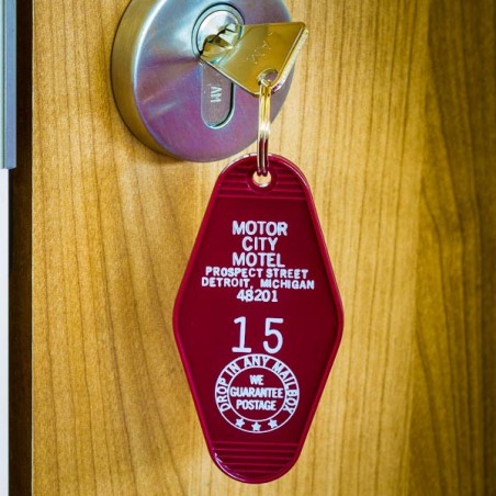 MOTEL KEY TAG made in USA