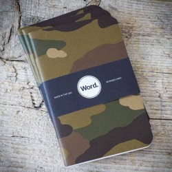 TRADITIONAL CAMO NOTEBOOK - PACK DE 3