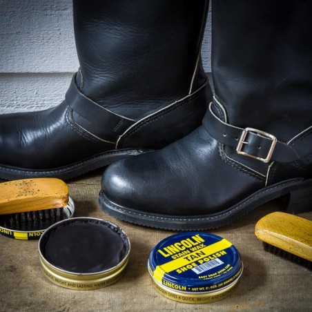 LINCOLN DARK BROWN SHOE WAX