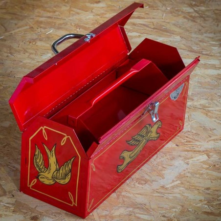 Red tool box - made in USA