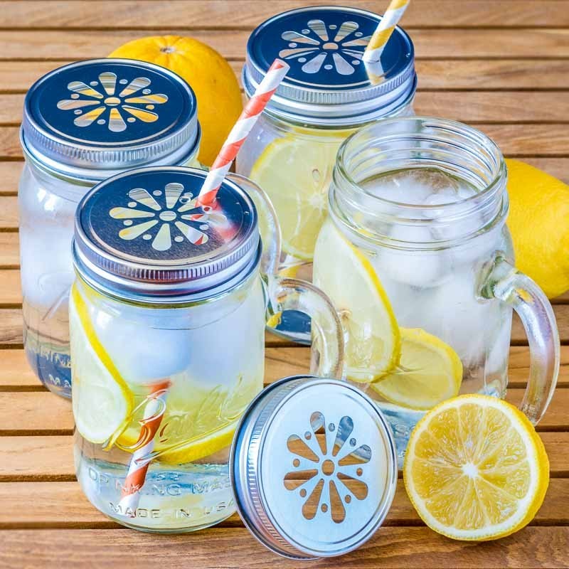 Mason Jar Mug 16 oz