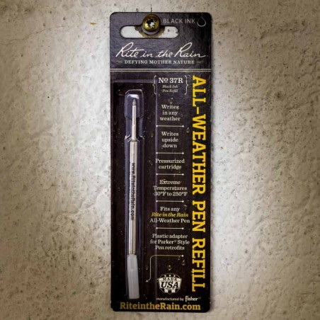 Black Ink Tactical Clicker All Weather  RITE IN THE RAIN Pen
