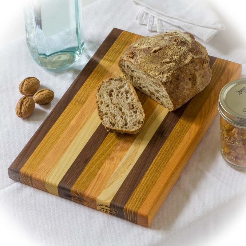metagio Bol /à long manche en bois de h/être salade de fruits saladier rond en bois fait /à la main S cornichons pour la maison et la cuisine