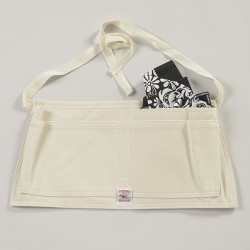 SHOP APRON WHITE DRILL- POINTER BRAND