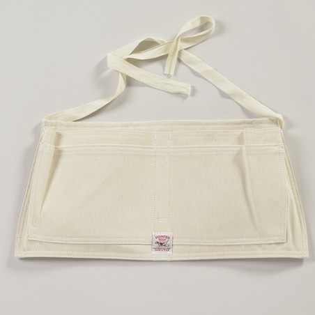 SHOP APRON WHITE DRILL- POINTER BRAND