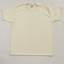 Organic Cotton Short Sleeve Crew Neck Natural Color