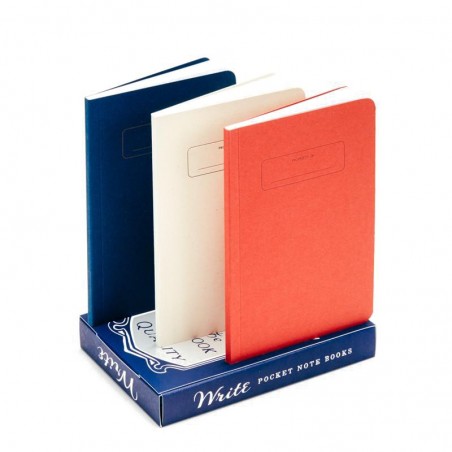 Pocket Notebooks (3-pack) WRITE®